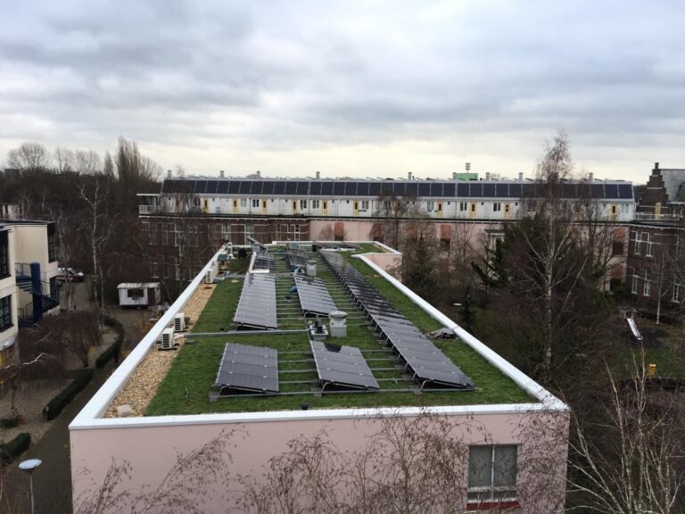 Dak actief gemaakt voor 16 appartementen – Antoniushof, Utrecht 